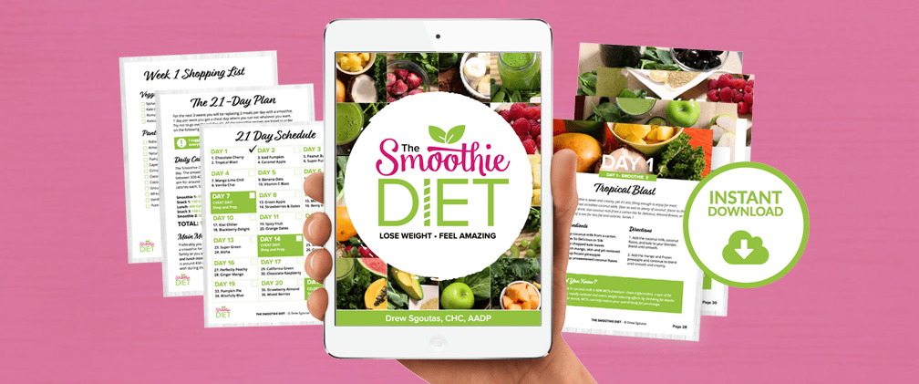 Digital access to The Smoothie Diet meal plan and recipe guides.